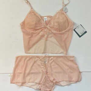 Rene Rofe Lace Cami Set